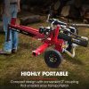 Baumr-AG 12 Tonne Petrol Hydraulic Wood Log Splitter – HPS400