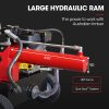 Baumr-AG 20 Tonne Hydraulic Petrol Log Splitter 8HP Towed Wood Firewood Cutter – HPS600