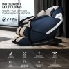 FORTIA Cloud 9 MkII Electric Massage Chair Full Body Zero Gravity with Heat and Bluetooth Navy Blue/Cream