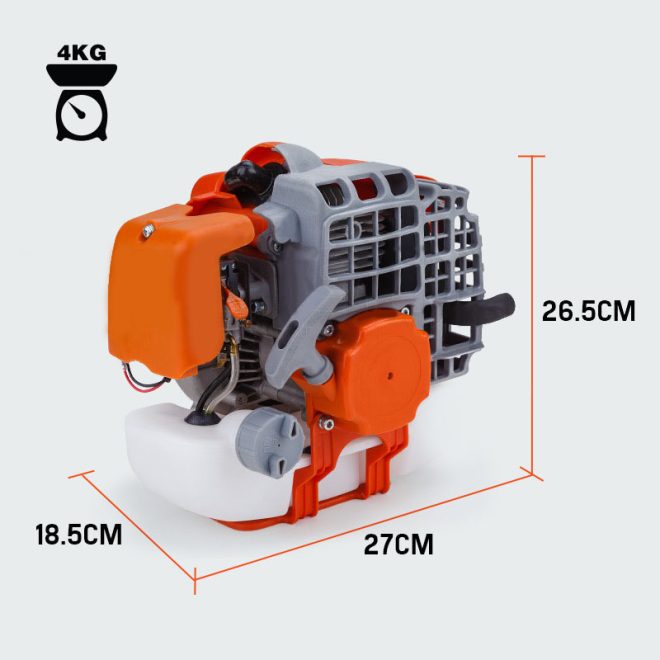 Baumr-AG Engine for Post Hole Digger Replacement Earth Auger Borer