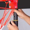 Dr.Dunk Basketball Hoop Stand System Kids Height Portable Adjustable Ring Net – Black