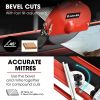 BAUMR-AG 800W Electric Tile Saw Cutter with 200mm (8″) Blade, 720mm Cutting Length, Side Extension Table