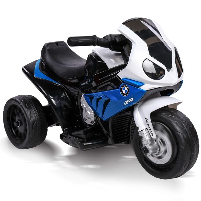 Rovo Kids Licensed BMW S1000RR Ride On Motorbike with Battery and Charger – Blue