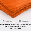 UP-SHOT Replacement Trampoline Safety Pad Padding Orange – 14ft, Orange