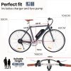 VALK Electric Bike Commuter Bicycle e-bike Lithium Battery eBike Fixed Powered