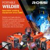 ROSSI 220A MIG Welder Inverter TIG Gasless Portable Welding Machine MMA ARC 15A Plug