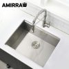 Kitchen Stainless Steel Sink 450mm x 300mm (Silver) AMR-KS-104-LH