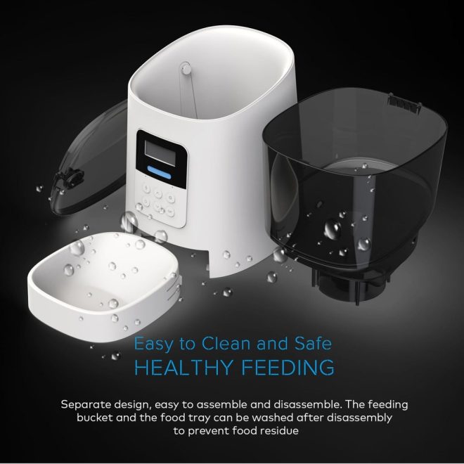 Floofi Smart Pet Feeder with Camera – FI-FD-109-CX – Black