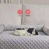 Pet Sofa Cover with Bolster L Size (Light Grey) FI-PSC-115-SMT