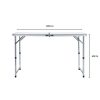 Camping Table 120cm Silver With 4 Chair