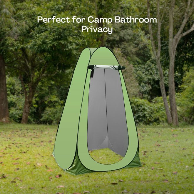 KILIROO Shower Tent with 2 Window – Green