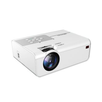 MIRAKLASS Wifi Video Projector 1080P 150 Ansi Lumens (White) MK-W16H-2-WJ