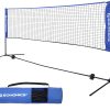 3m Portable Tennis Badminton Net Blue