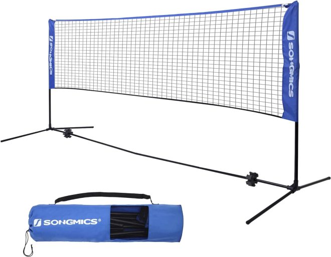 3m Portable Tennis Badminton Net Blue