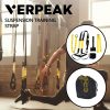 Suspension Trainer Resistance System Training Kit (Black and yellow) VP-SPT-100-YN