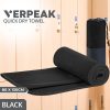 Quick Dry Gym Sport Towel 80*130CM (Black) VP-QDT-100-JLJD