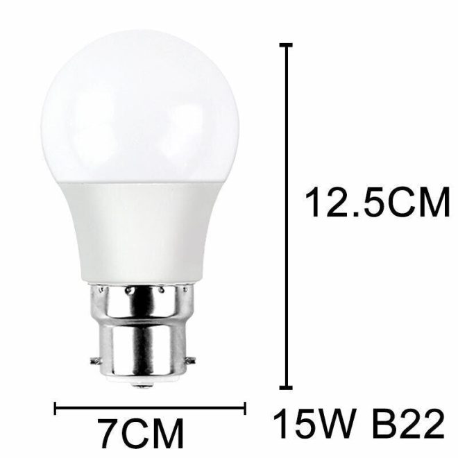 220V 15W  NEW LED Radar Sensor Motion Bulb E27 B22 Smart Security Light Lamp Globe Bulb – 1