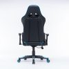 Gaming Chair Ergonomic Racing chair 165° Reclining Gaming Seat 3D Armrest Footrest – Black and Green