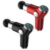 Mini Massage Gun Percussion Massager Muscle Relaxing Therapy Deep Tissue LCD – Black