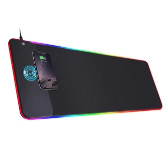 RGB Wireless 15W Oversized Charger Mouse Pad 800×300 MM Gaming Mouse Pad