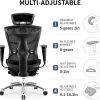 Sihoo Ergonomic Office Chair V1 4D Adjustable High-Back Breathable With Footrest And Lumbar Support – Black