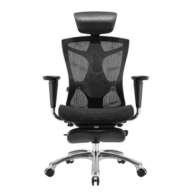 Sihoo Ergonomic Office Chair V1 4D Adjustable High-Back Breathable With Footrest And Lumbar Support – Black