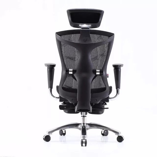 Sihoo Ergonomic Office Chair V1 4D Adjustable High-Back Breathable With Footrest And Lumbar Support – Black