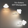 LED DOWNLIGHT KIT 90MM NON DIM 10W 3 COLOR IN 1 WARM WHITE COOL WHITE DAY LIGHT TRI COLOR – 1