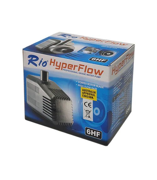 Submersible Water Pump Rio Hyperflow 6HF Professional Grade Pump for Hydroponic Systems – 1330L/hr