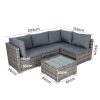 Outdoor Modular Lounge Sofa Bondi -Grey