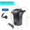 Dynamic Power Combo Aquarium Garden Filter 10000L/H + Submersible Water Pump – 10000L/H