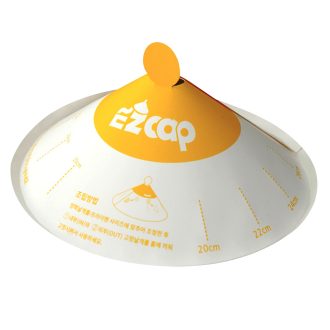 EZ Cap Paper Lid for Frypan Disposable Cooking Pan Cap