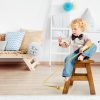 Children’s Chair Stool Wooden Lion Theme