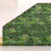 1 SQM Artificial Plant Wall Décor Grass Panels Vertical Garden Tile Fence 1X1M Green