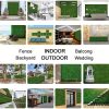 1 SQM Artificial Plant Wall Grass Panels Vertical Garden Foliage Tile Fence 1X1M Green