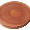 Natural Hardwood Hygienic Kitchen Cutting Wooden Chopping Board Round – 29.6×29.6×2.8 cm