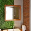 12 x Artificial Plant Wall Grass Panels Vertical Garden Tile Fence 50X50CM Green