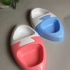 2 x Medium Pet Plastic Rabbit Dog Feeding Bowls Cat Rabbit Guinea Pig Feeder