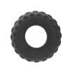 2 x Small Dog Puppy Terrain Rubber Tyre Toy Dental Hygiene Chew Play Toy