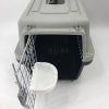 Medium Dog Cat Crate Pet Carrier Airline Cage With Bowl & Tray – Black