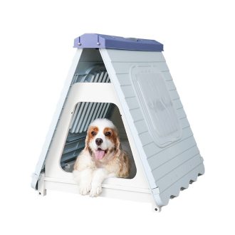 Small Foldable Plastic Pet Dog Puppy Cat House Kennel