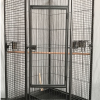 162cm Large Corner Bird Cage Pet Parrot Aviary Perch Castor Wheel