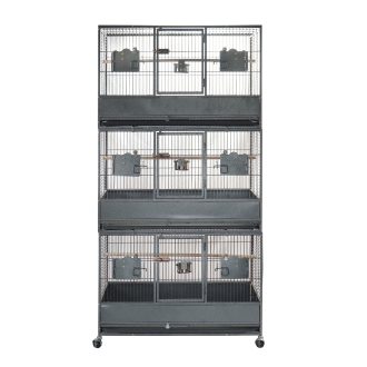 187cm XL Triple Stackers Breeding Bird Parrot Cage Cockatoos Aviary