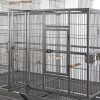 XL 184 cm Bird Cage Pet Parrot Aviary  Perch Castor Wheel Removable Divider