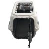 Dog Cat Rabbit Crate Pet Kitten Carrier Parrot Cage – 57x37x33 cm, Grey