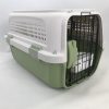 Dog Cat Rabbit Crate Pet Kitten Carrier Parrot Cage – 57x37x33 cm, Green