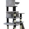 161 cm Cat Scratching Post Tree Scratcher Pole-Little Grey