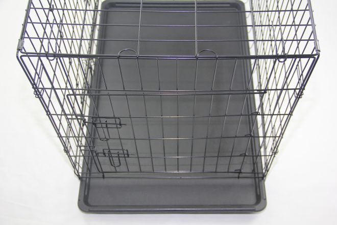 36′ Portable Foldable Dog Cat Rabbit Collapsible Crate Pet Cage with Cover