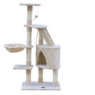 120 cm Multi level Cat Kitten Scratching Post Tree