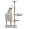 120 cm Multi level Cat Kitten Scratching Post Tree – Beige